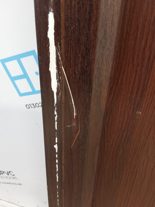 Used Rosewood Composite Back Door 890mm x 2045mm (Reduce To 875mm) 0309 - Image 4