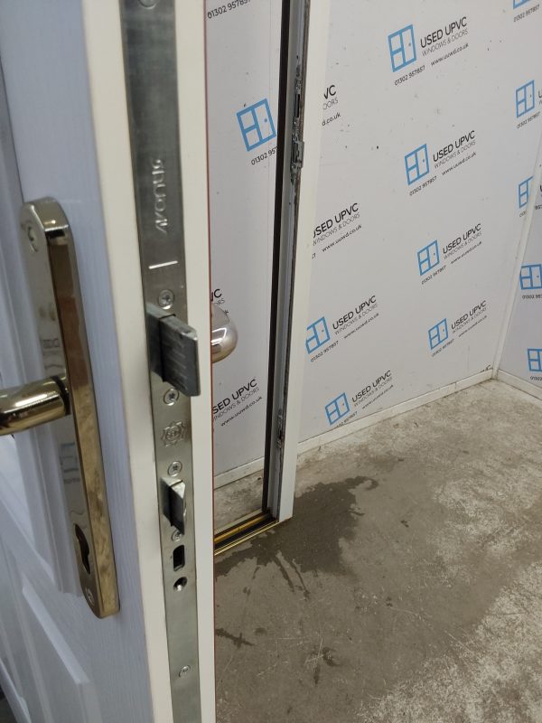 Used Rosewood Composite Back Door 890mm x 2045mm (Reduce To 875mm) 0309 - Image 6