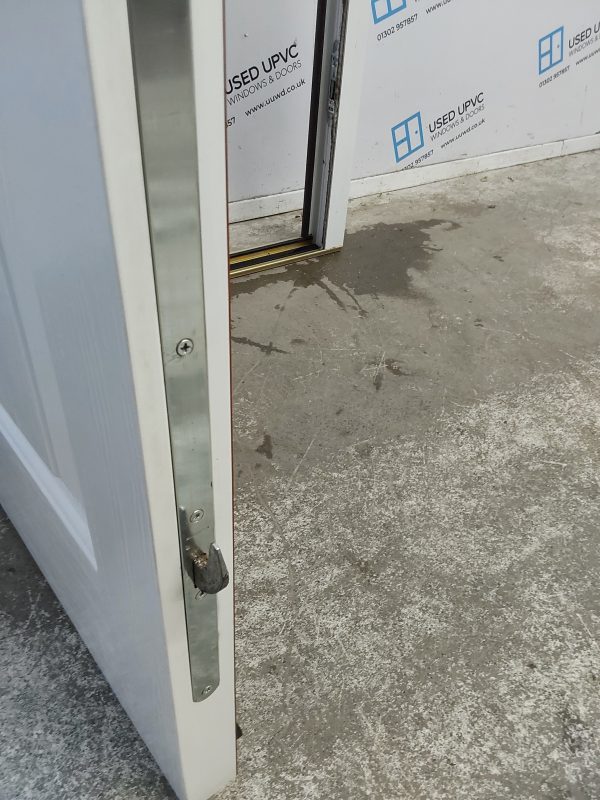 Used Rosewood Composite Back Door 890mm x 2045mm (Reduce To 875mm) 0309 - Image 7