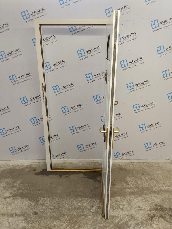 Used White Composite Front Door 910mm x 2025mm 0144 - Image 3