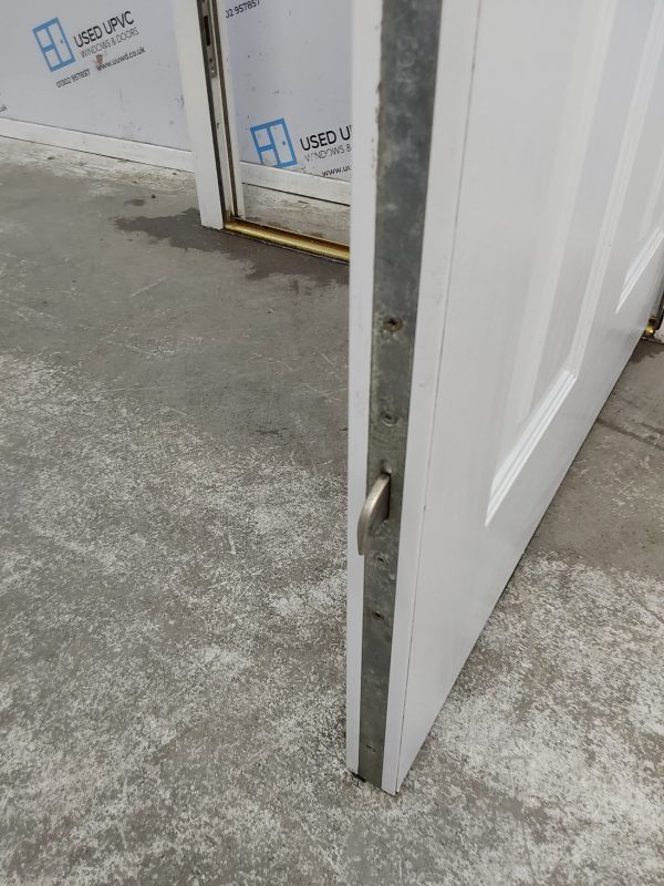 Used White Composite Front Door 910mm x 2025mm 0144 - Image 6