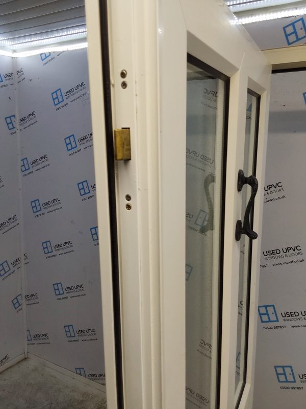 Used White Upvc Front Door And Side Panels 1665mm x 2060mm DS023 - Image 9