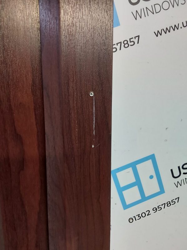 Used Rosewood Upvc Front Door 880mm x 2080mm 0125 - Image 6