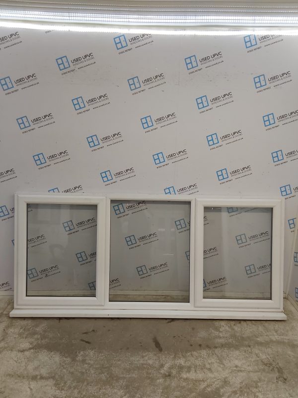 Used White Upvc Window 2390mm x 1060mm LW0029