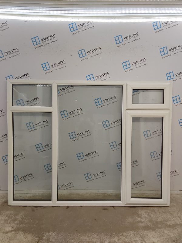 Used White Upvc Window 2125mm x 1650mm LW0058