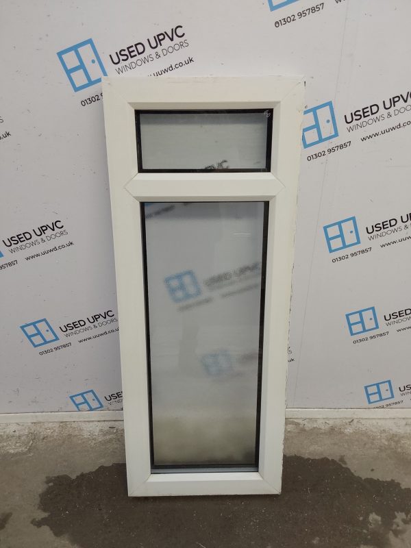 Used White Upvc Window 470mm x 1185mm C3128