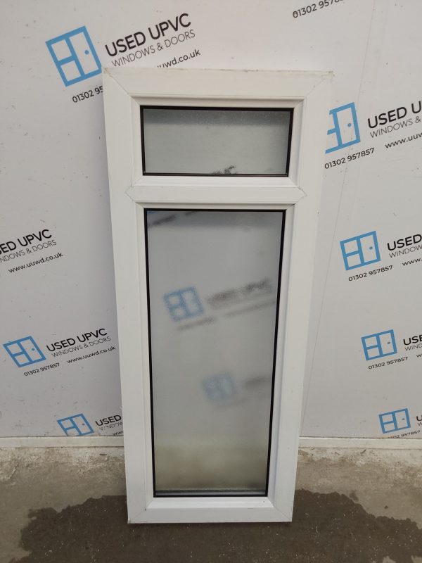 Used White Upvc Window 470mm x 1185mm C3128 - Image 2