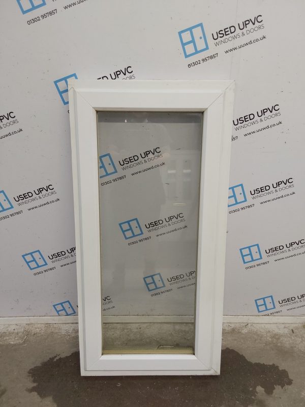Used White Upvc Window 615mm x 1250mm C3138