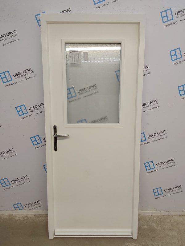 Brand New White Golden Thread FD30 Non Rated Fire Door 845mm x 2010mm C12D02