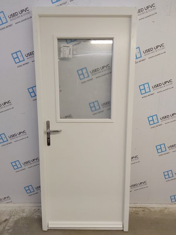 Brand New White Golden Thread FD30 Non Rated Fire Door 840mm x 2025mm C12D05