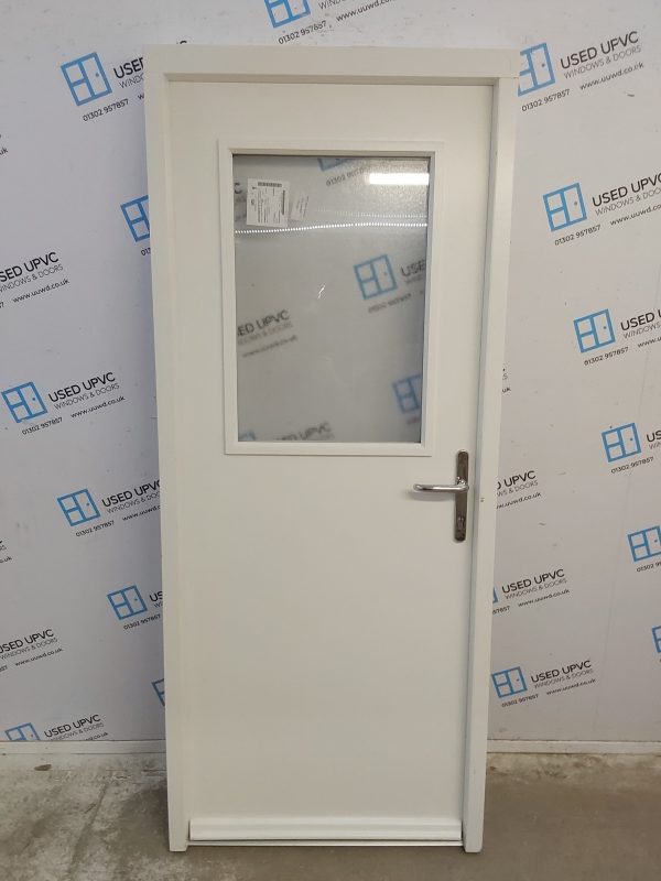 Brand New White Golden Thread FD30 Non Rated Fire Door 840mm x 2015mm C12D12