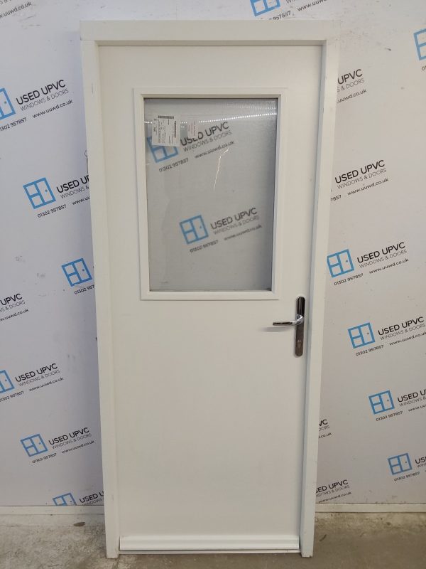 Brand New White Golden Thread FD30 Non Rated Fire Door 850mm x 2025mm C12D19