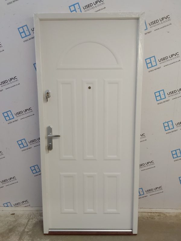 Brand New White Aluminium Composite Door 935mm x 2080mm C12D20