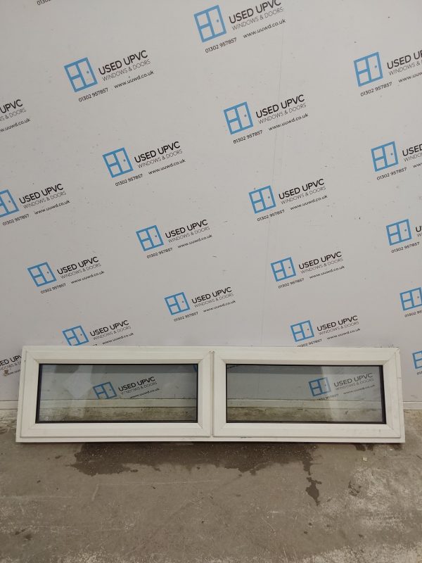 Used White Upvc Window 1710mm x 415mm W0074
