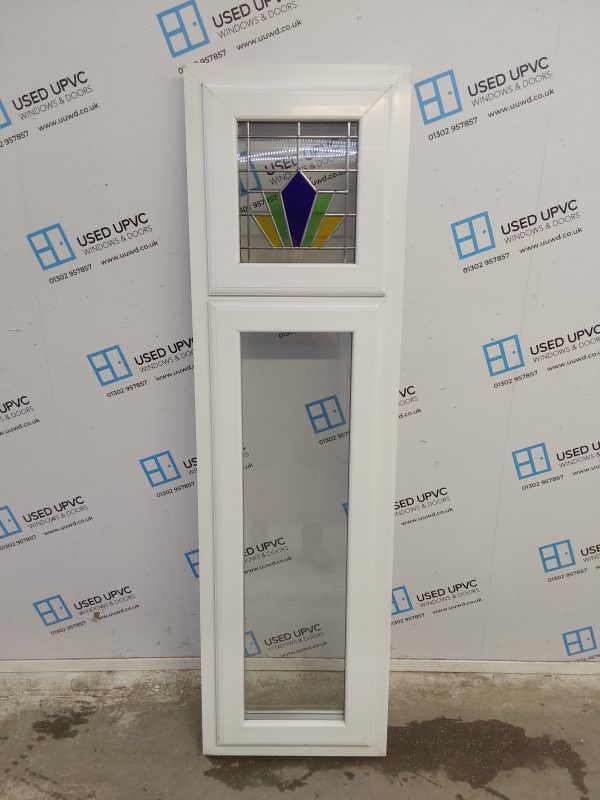 Used White Upvc Window 500mm x 1740mm W0312