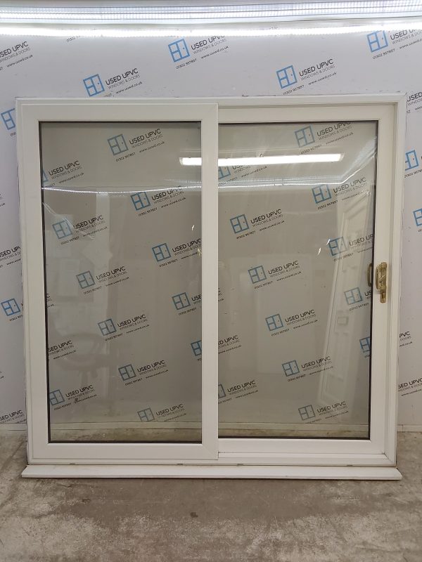 Used White Upvc Sliding Patio Doors 2090mm x 2070mm EA5