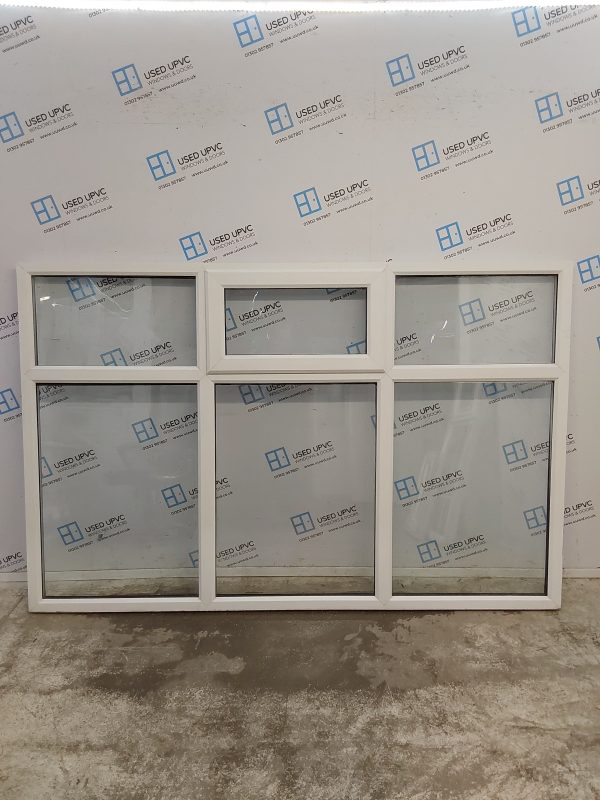 Used White Upvc Window 2225mm x 1445mm LW0050