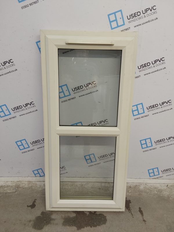 Used Cream Upvc Window 615mm x 1310mm W0519