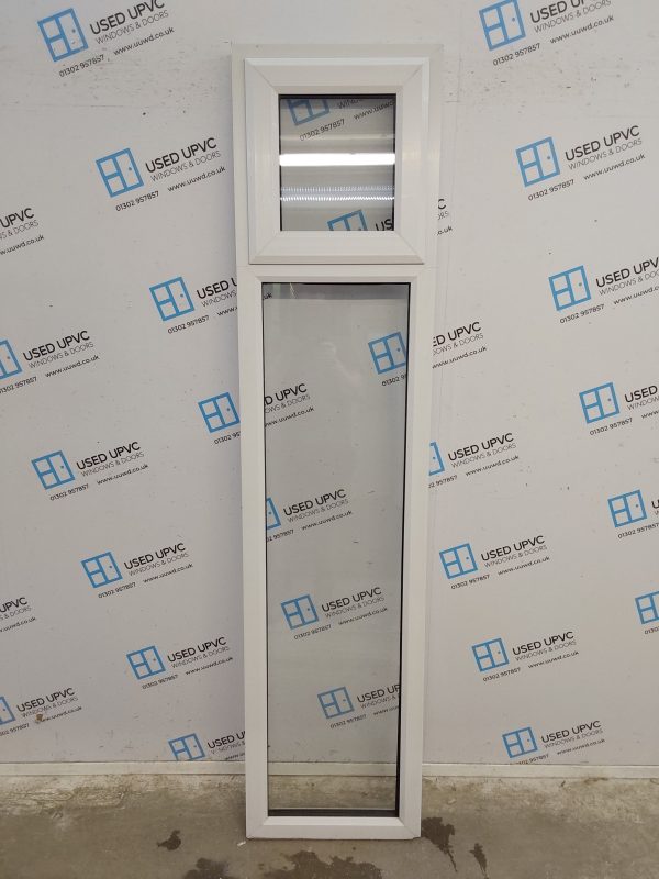 Used White Upvc Side Panel 495mm x 2090mm SP040