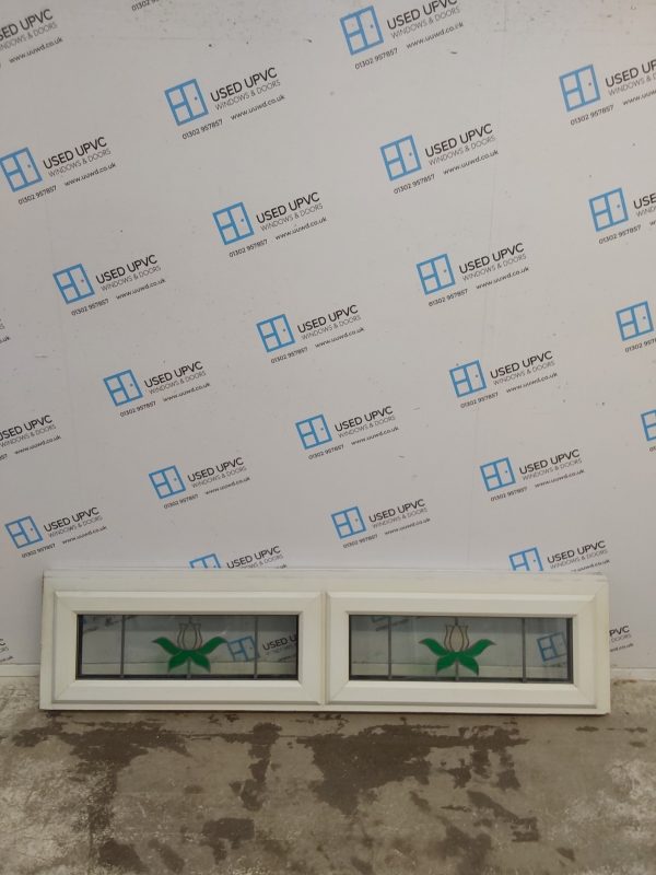 Used White Upvc Window 1800mm x 435mm (Reduce To 415mm) W0048