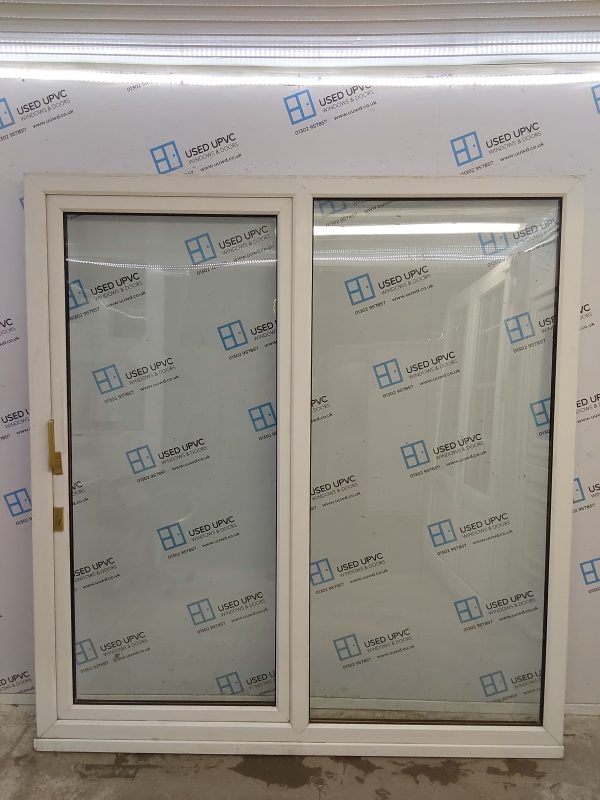 Used White Upvc Tilt And Slide Patio Door 1900mm x 2050mm EA23