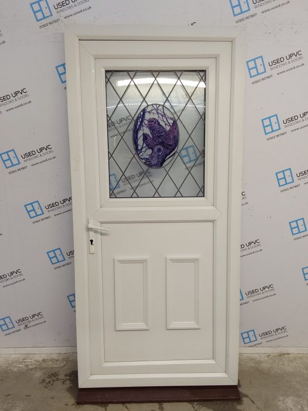 Used White Upvc Stable Door 935mm x 2040mm 0149