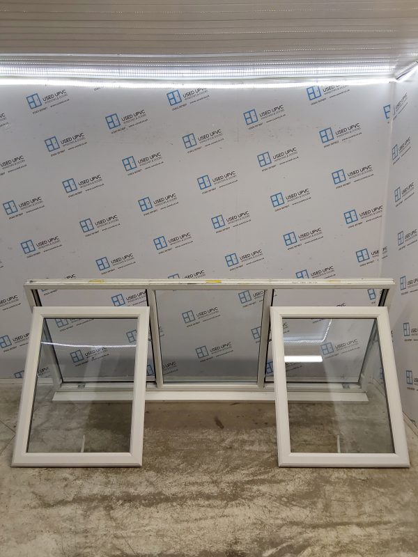 Used White Upvc Window 2390mm x 1060mm LW0029 - Image 2