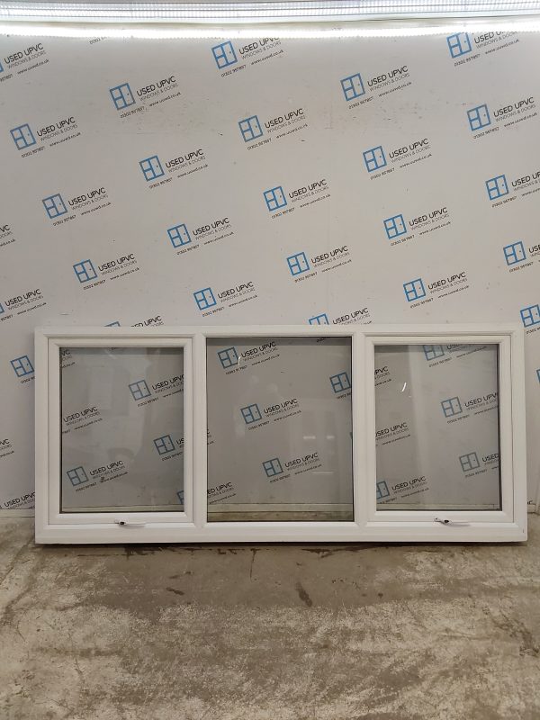 Used White Upvc Window 2390mm x 1060mm LW0029 - Image 3