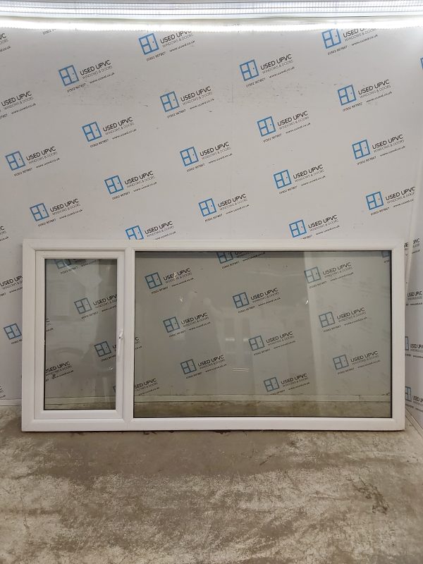 Used White Upvc Window 2370mm x 1190mm LW0030 - Image 3