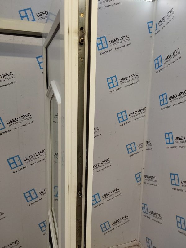 Used White Upvc Front Door 890mm x 2015mm 0025 - Image 5