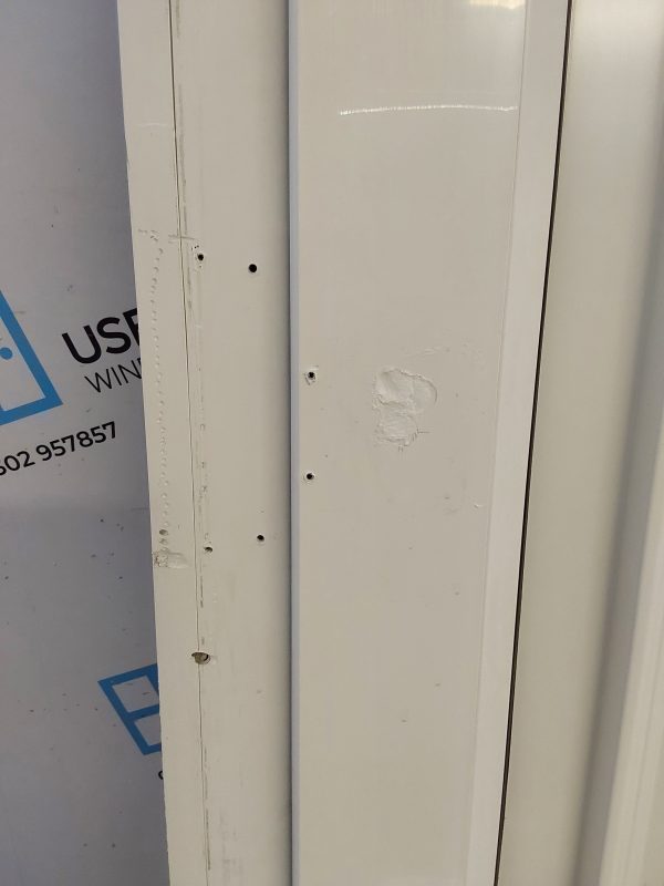 Used White Upvc Front Door 930mm x 2080mm (Reduce To 890mm) 0029 - Image 8