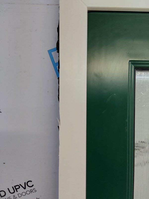 Used Dark Green Upvc Front Door 920mm x 2010mm 0042 - Image 9