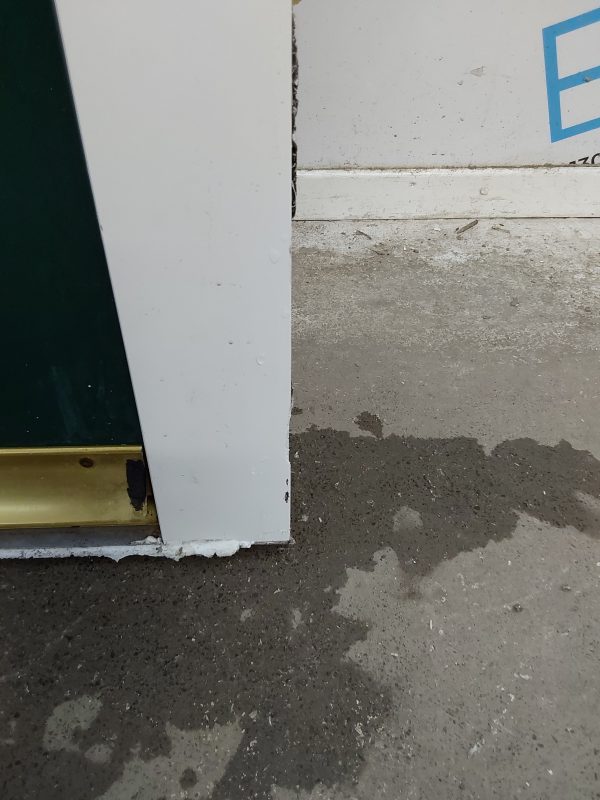 Used Dark Green Upvc Front Door 920mm x 2010mm 0042 - Image 11