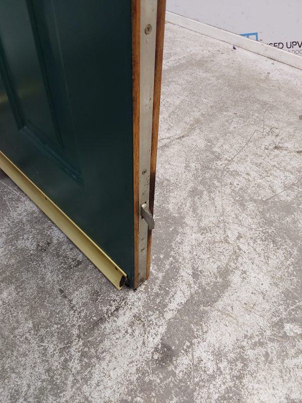 Used Dark Green Upvc Front Door 920mm x 2010mm 0042 - Image 6