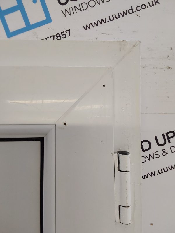 Used White Upvc Front Door 890mm x 2080mm 0378 - Image 9