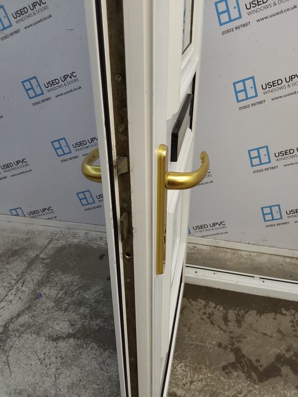 Used White Upvc Front Door 910mm x 2040mm 0377 - Image 5