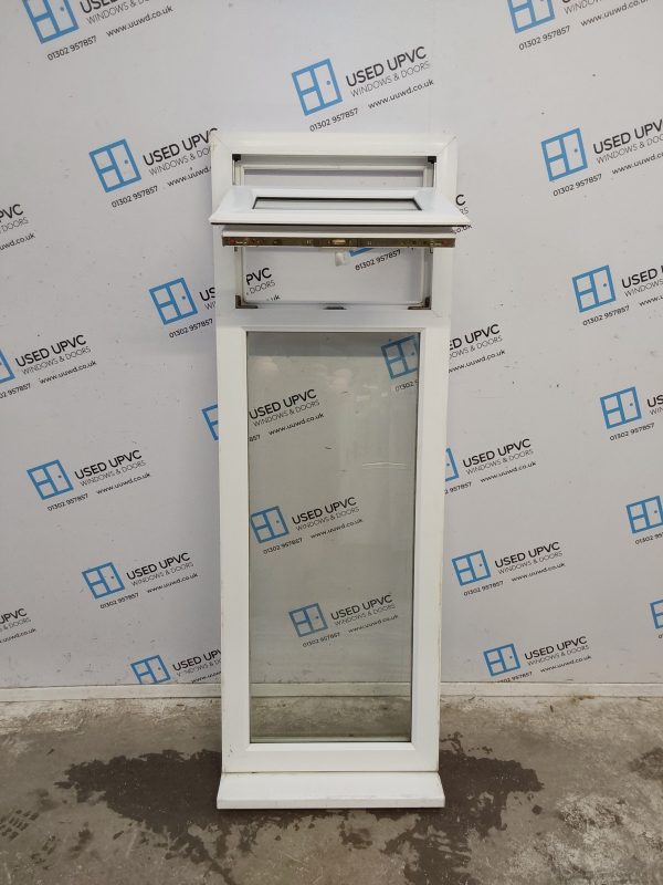 Used White Upvc Window 555mm x 1590mm W0020 - Image 2