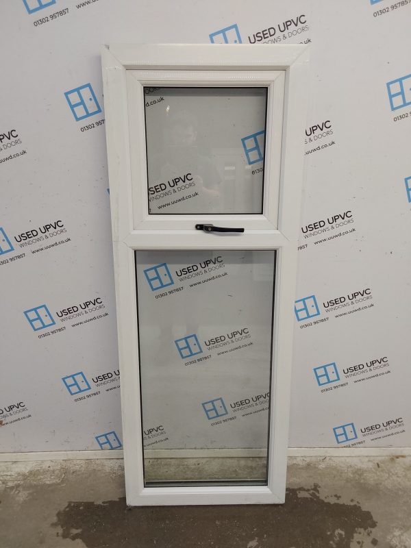 Used White Upvc Window 630mm x 1670mm W0060 - Image 3