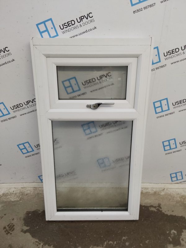 Used White Upvc Window 645mm x 1170mm (Reduce To 615mm x 1135mm) C2B100 - Image 3