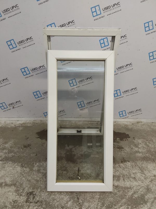 Used White Upvc Window 615mm x 1250mm C3138 - Image 2