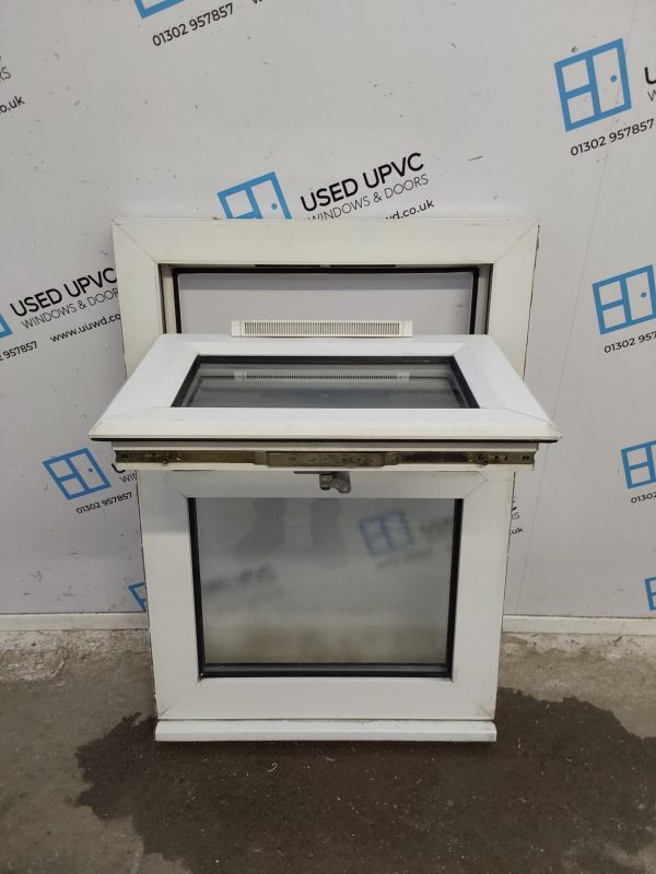 Used White Upvc Window 610mm x 895mm C3161 - Image 2