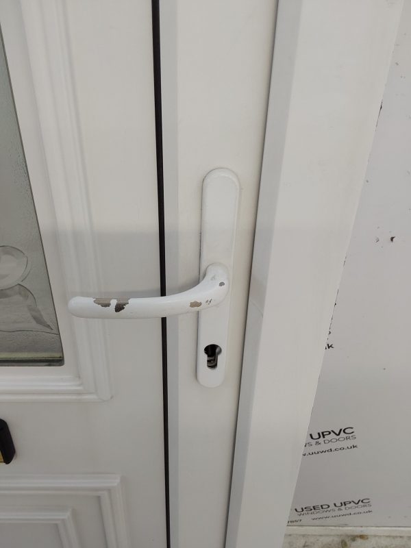 Used White Upvc Front Door 920mm x 2050mm 0554 - Image 7