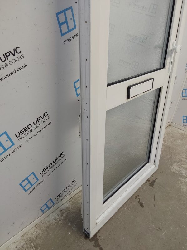 Used White Upvc Front Door 920mm x 2080mm 0555 - Image 8