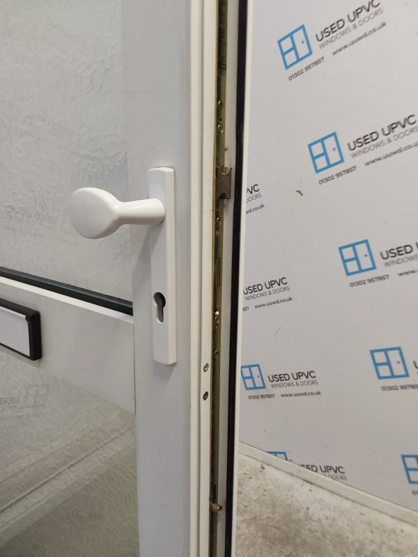 Used White Upvc Front Door 920mm x 2080mm 0555 - Image 5