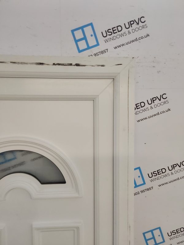 Used White Upvc Front Door 910mm x 2070mm 0434 - Image 8