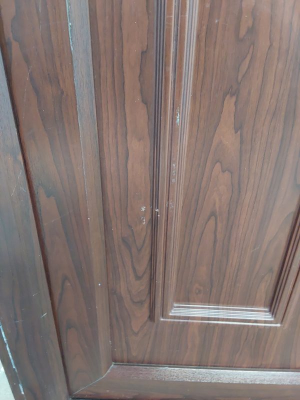 Used Rosewood Upvc Back Door 925mm x 2065mm (Reduce To 905mm) 0716 - Image 8