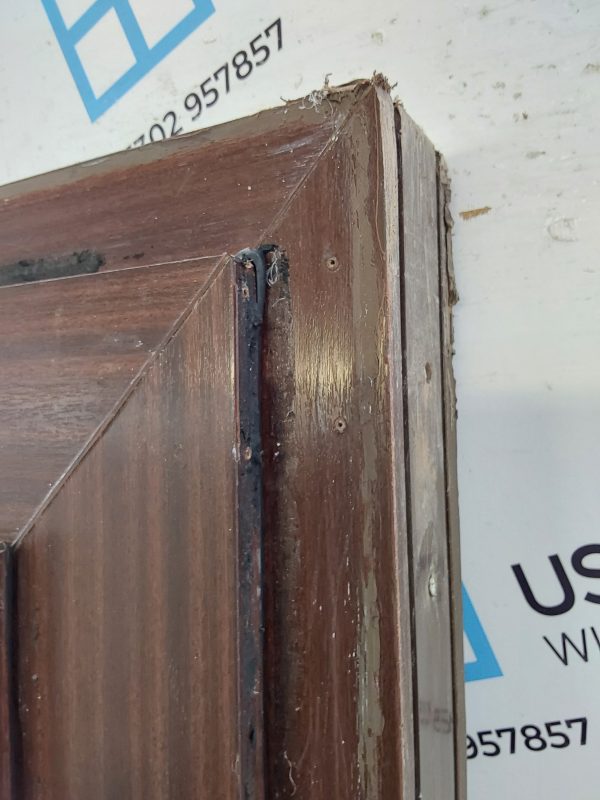 Used Woodgrain Upvc Stable Door 895mm x 2060mm (Reduce To 875mm) 0148 - Image 12
