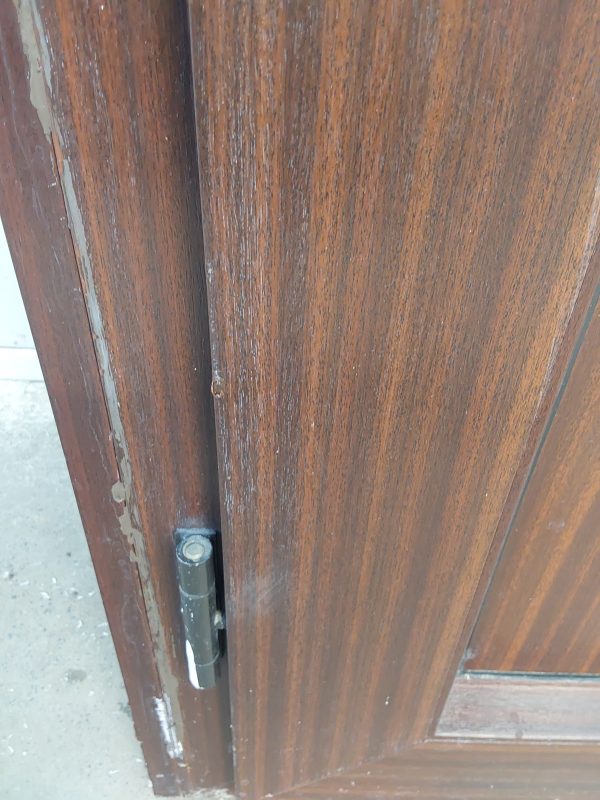 Used Woodgrain Upvc Stable Door 895mm x 2060mm (Reduce To 875mm) 0148 - Image 8