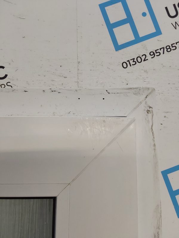 Used White Upvc Back Door 930mm x 2020mm (Reduce To 915mm) 0020 - Image 8