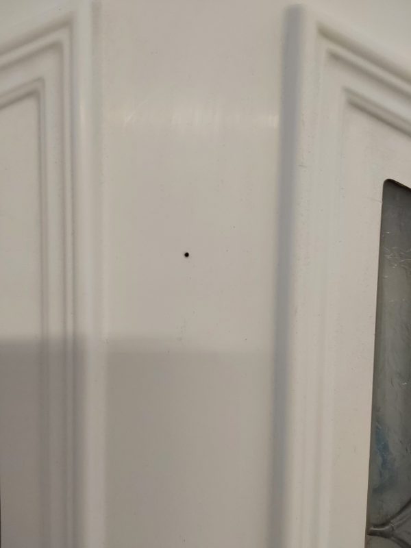 Used White Upvc Front Door 895mm x 2020mm 0025 - Image 11